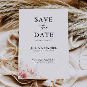 Wildflower Save the Date Template