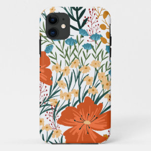 Wildflower Seamless Pattern Case-Mate iPhone Case