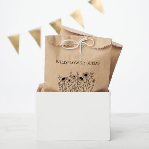Wildflower Seed Favour bag