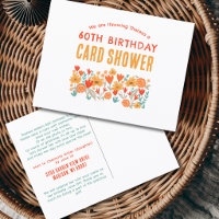 Wildflower Shower by Mail Birthday Card Shower