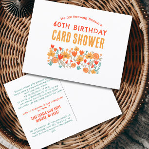 Wildflower Shower by Mail Birthday Card Shower