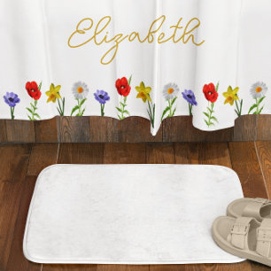 Wildflower Shower Curtain