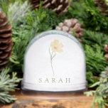 Wildflower  Snowglobe<br><div class="desc">Personalised tote bags are perfect for yourself,  or as a gift! These are also the perfect bride's gift or proposal gift.</div>
