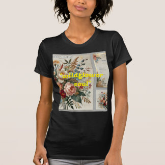 🌿 Wildflower Soul - Boho Floral Botanical T-Shirt
