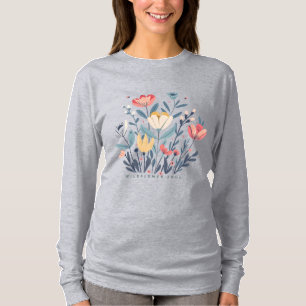 Wildflower Soul Boho Floral Long Sleeve T-Shirt