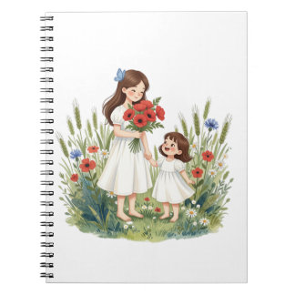 Wildflower Soul – Girls and Wildflowers Notebook