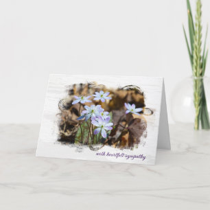 Wildflower Sympathy Card