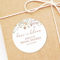Wildflower Thank You Bridal Shower Love In Bloom