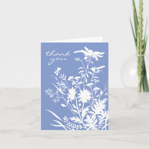 Wildflower Thank You Card