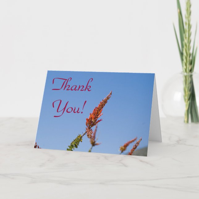 Wildflower Thank You Card 4 (Front)