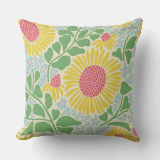 Wildflower Throw Pillow