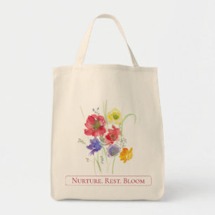 Wildflower  tote bag