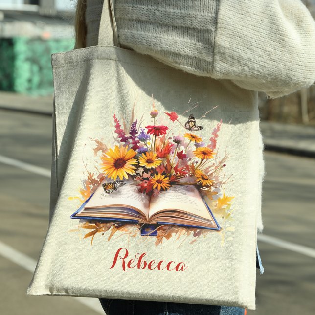 Wildflower  tote bag (Creator Uploaded)