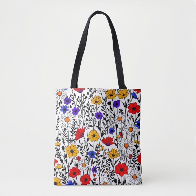 Wildflower Tote Bag (Front)