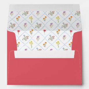Wildflower Trellis Envelope