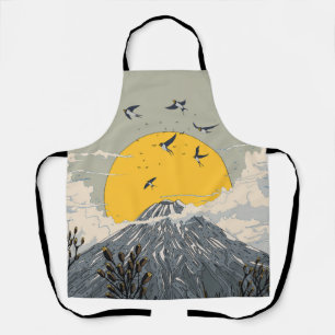 Wildflower Volcano Mountain Apron