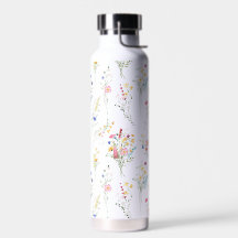 Wildflower Watercolor Floral Pattern