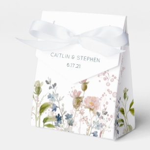 Wildflower Wedding Favour Box