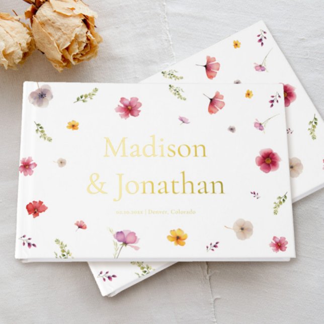 Wildflower Wedding Guest Book (Creator Uploaded)