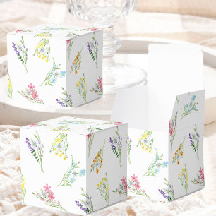 Wildflower Wedding Pretty Meadow Flower Favour Box