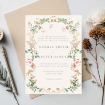 Wildflower Wedding Rustic Country Floral
