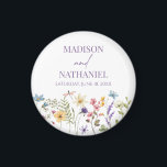 Wildflower Wild Flower Floral Garden Wedding Magnet<br><div class="desc">These are Wildflower Wild Flower Floral Garden Wedding Magnets!</div>