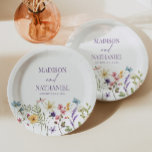 Wildflower Wild Flower Floral Garden Wedding Paper Plate<br><div class="desc">These are Wildflower Wild Flower Floral Garden Wedding Paper Plates!</div>
