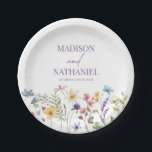 Wildflower Wild Flower Floral Garden Wedding Paper Plate<br><div class="desc">These are Wildflower Wild Flower Floral Garden Wedding Paper Plates!</div>