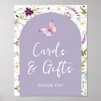 Wildflower Wild ONE Butterfly Garden Cards & Gifts