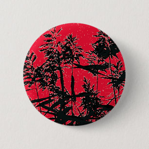 WILDFLOWERS 6 CM ROUND BADGE