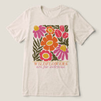 Wildflowers are for Everyone Modern Nouveau Style
