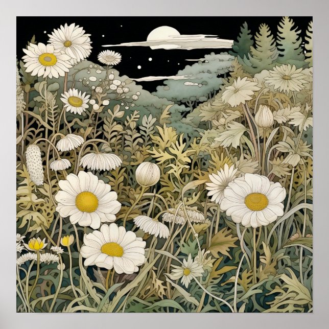 Wildflowers Art Print  (Front)