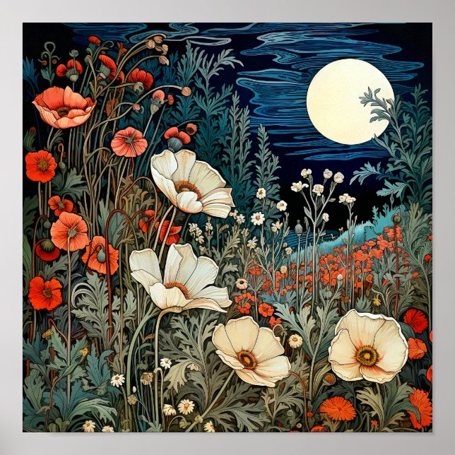 Wildflowers Art Print  (Front)