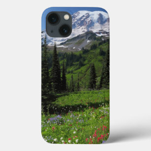 Wildflowers at Mount Rainier iPhone 13 Case