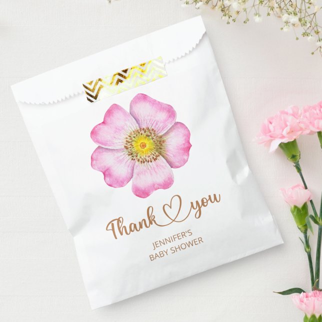 Wildflowers baby in bloom baby shower  favour bags (Creator Uploaded)
