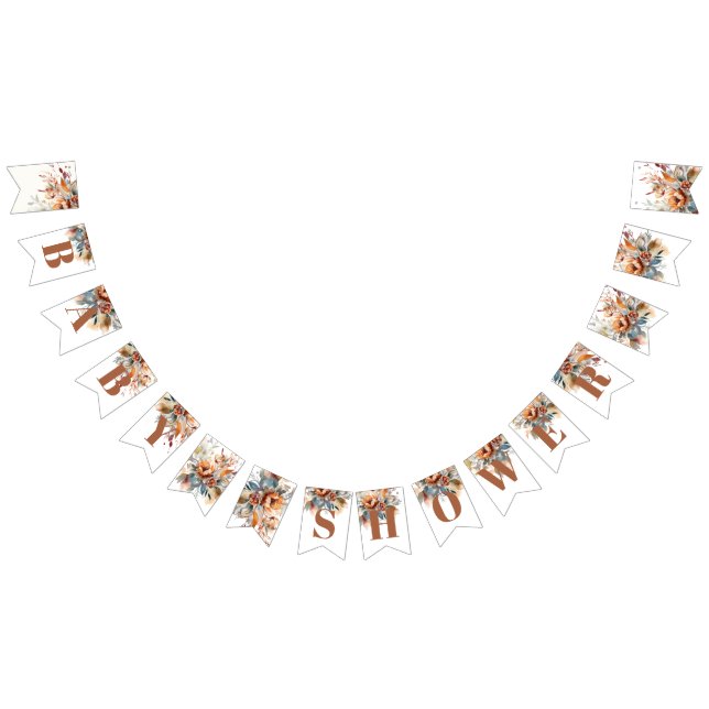   wildflowers baby shower  bunting  (All)