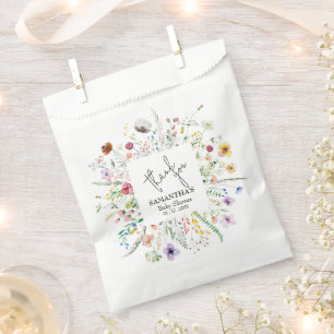 Wildflowers Baby Shower Favour Bags