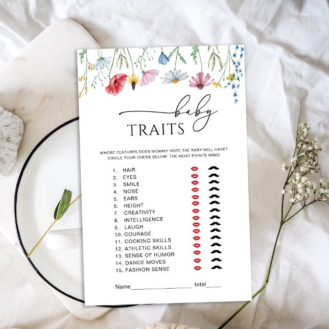 Wildflowers Baby Traits Game (Creator Uploaded)