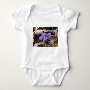 WildFlowers Birds-Foot Violet Hot Springs AR Gifts Baby Bodysuit