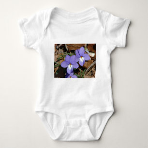 WildFlowers Birds-Foot Violet III Gifts & Apparel Baby Bodysuit
