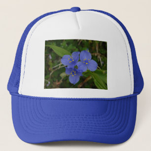 Wildflowers Blue Spiderwort Hot Springs AR Gifts Trucker Hat