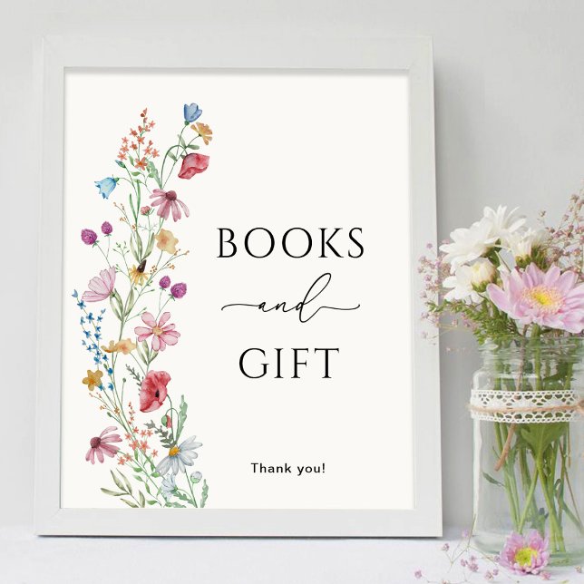 Wildflowers Books and Gift  Poster (Creator Uploaded)