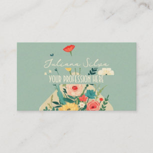 Wildflowers Botanical Garden Business Card