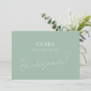 Wildflowers Botanical Garden Wedding Bridesmade Invitation