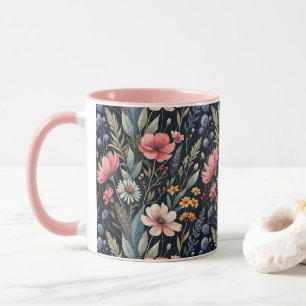 Wildflowers Botanical Inspiration  Mug
