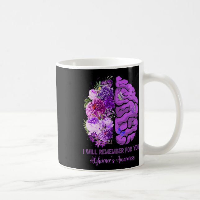 Wildflowers Brain Remember For You Heimerheimer Aw Coffee Mug (Right)