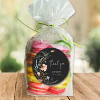 Wildflowers Bridal Shower Black