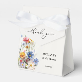 Wildflowers Bridal Shower Favour Box