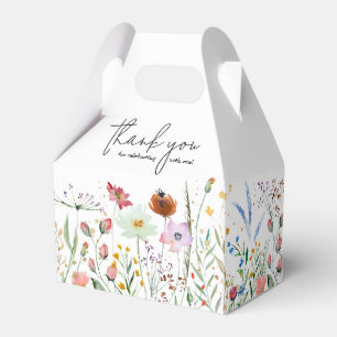 Wildflowers Bridal Shower Favour Box