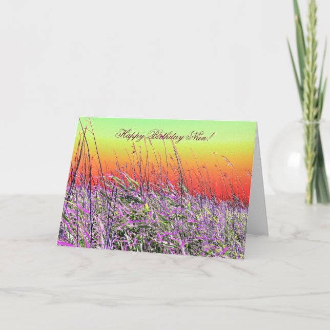 WILDFLOWERS CARD (Front)